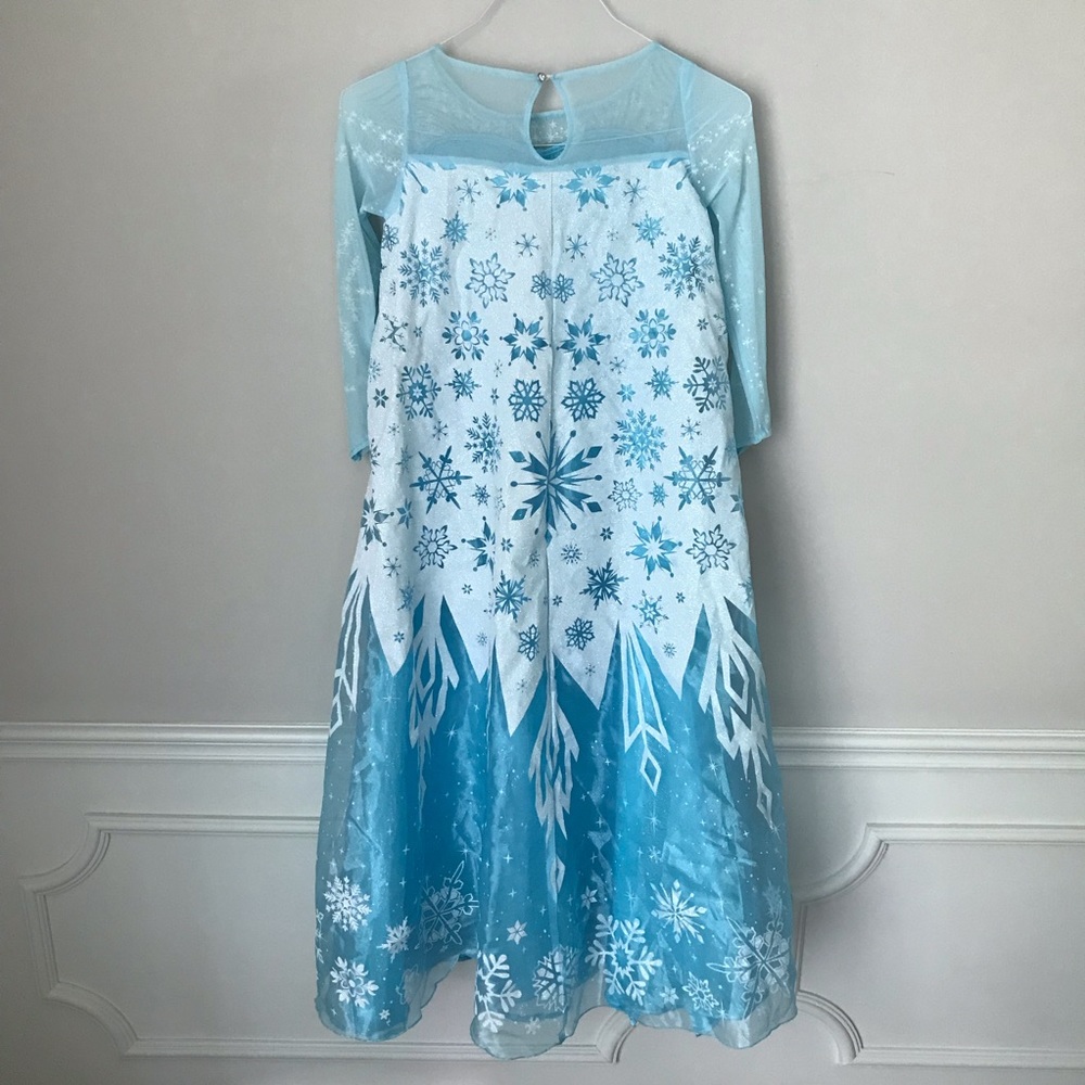 SOLD: Frozen Elsa Dress Costume Girls 7/8 - Picture 2 of 8